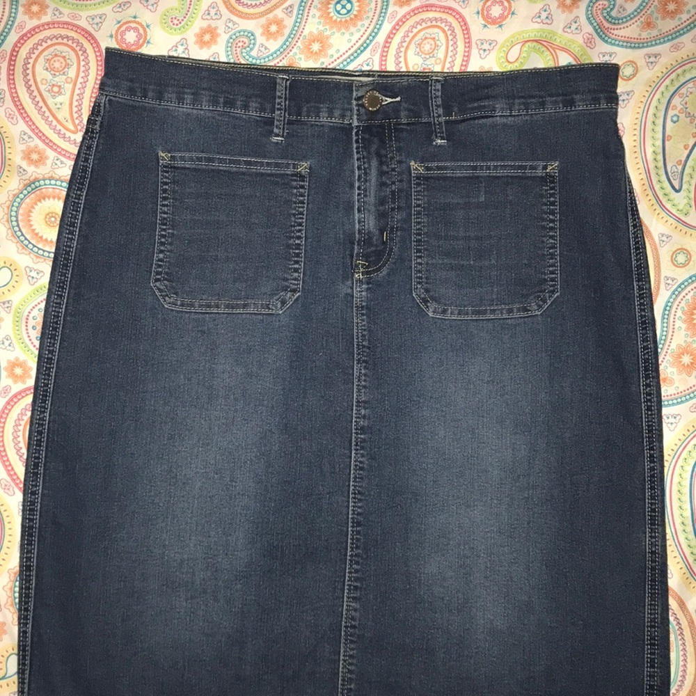 Jean skirt